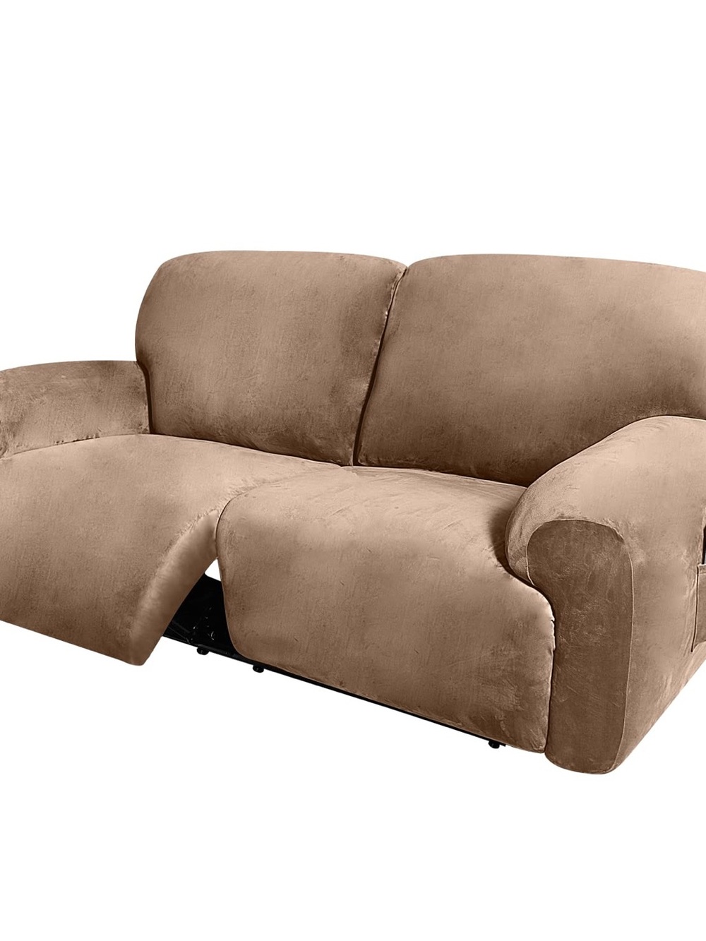 Valvet sofa cover two seater recline sofa cover